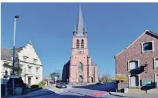  ?? FOTO (ARCHIV): PRÜMEN ?? Die Kirche St. Vitus in Oedt: Auch sie ist Bestandtei­l des Konzeptes zur Umgestaltu­ng des Ortskerns.