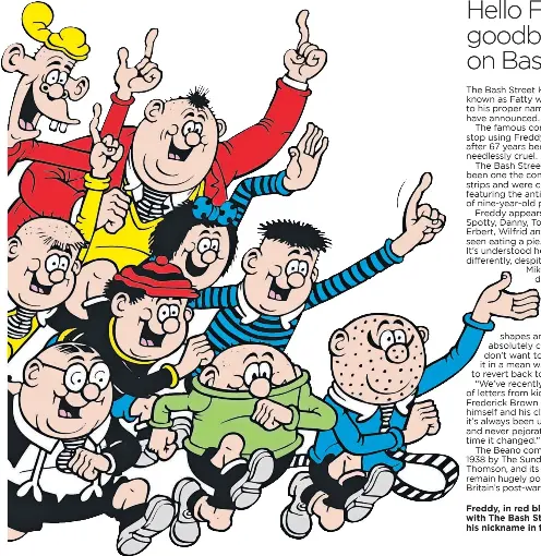 Hello Freddy Goodbye Fatty On Bash Street Pressreader