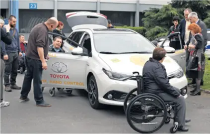  ??  ?? Regija Adriatic bit će prva u Europi u kojoj će Toyota tržištu ponuditi Auris TS hibrid prilagođen osobama s invalidite­tom