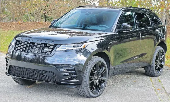  ?? GRAEME FLETCHER/DRIVING.CA ?? David Booth and Graeme Fletcher find that the Velar retains many of the Land Rover’s original strengths.