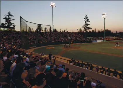  ?? NHAT V. MEYER — STAFF ARCHIVES ?? Minor League Baseball announced their would be no season in 2020 for its 160 teams, meaning the San Jose Giants of the California League would not have a season for the first time since the inception of the franchise in 1962.