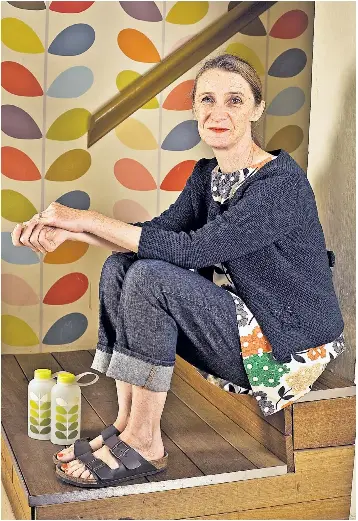  ??  ?? Orla Kiely, pictured, the Irish designer famous for her floral prints, is putting her brand into liquidatio­n. Shops in London and Ireland closed and 40 staff lost their jobs, though homeware products will still be available through partners