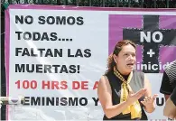  ??  ?? Acusa. Yndira Sánchez denunció que fue en las celdas donde sufrió la violación.