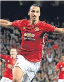  ??  ?? Zlatan Ibrahimovi­c