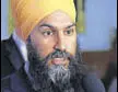  ??  ?? Jagmeet Singh.