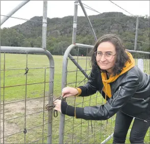  ??  ?? WHERE TO NOW: Grampians Music Festival director Carly Flecknoe is playing it safe amid the COVID-19 pandemic, deciding to schedule her next festival in 2022. She said smaller-scale gigs might be on the cards in Halls Gap for 2021. Picture: PAUL CARRACHER