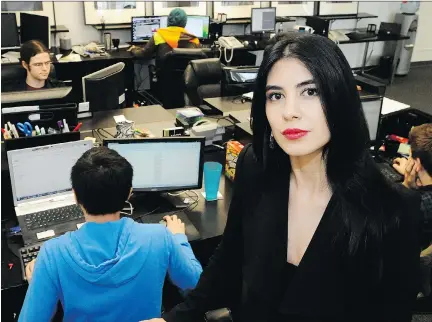  ?? STUART DAVIS ?? BroadbandT­V CEO Shahrzad Rafati says the multi-platform network sees “massive potential” in Southeast Asia and the Middle East.