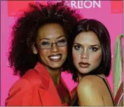  ??  ?? TENSE: Mel and Victoria in the Spice Girls’ heyday