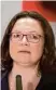  ??  ?? Andrea Nahles