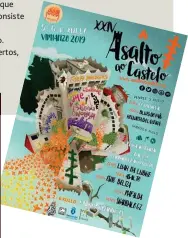  ??  ?? Carteles del Festival Irmandiño de Moeche de 2012 y de Vimianzo de 2019 (fotos: Marcelino González).