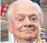  ??  ?? AMBITION David Jason