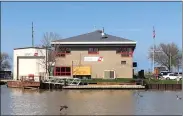  ?? RICHARD PAYERCHIN — THE MORNING JOURNAL ?? The Lorain station of the U.S. Coast Guard sits on the east side of the Black River.