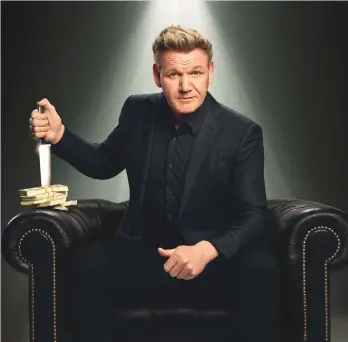  ?? ?? Chef Gordon Ramsay hosts “Gordon Ramsay’s Food Stars”