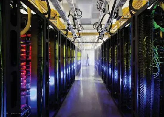  ?? © Connie Zhou/ap ?? Een datacenter van Google in Iowa.