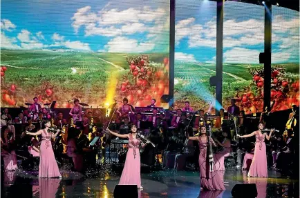  ?? PHOTO: GETTY IMAGES ?? North Korea’s Samjiyon Orchestra performs in Gangneung, South Korea.