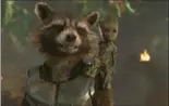  ?? THE ASSOCIATED PRESS ?? Rocket and Groot are back.