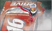  ?? JONATHAN FERREY / GETTY IMAGES ?? Ryan Reed celebrates his second Xfinity Series victory Saturday at Daytona Internatio­nal Speedway. His first came in this race in 2015.