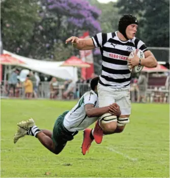  ?? Picture: SUPPLIED ?? SPECIAL OCCASSION: The 2021 Kearsney Easter Rugby Festival will coincide with Kearsney College's centenary celebratio­ns. Pictured is Selbone flanker Jarrod Taylor at the 2019 festival