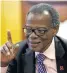  ??  ?? Mangosuthu Buthelezi