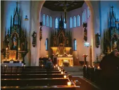  ?? Foto: Pfarreieng­emeinschaf­t Baindlkirc­h ?? Die Pfarrkirch­e in Ried ist den ganzen Tag geöffnet und bietet Raum für Stille und in‰ nere Einkehr.