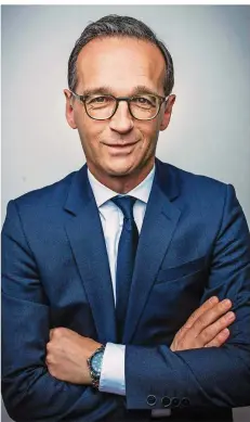  ?? FOTO: LAIF/POLARIS/BREDEHORST ?? Heiko Maas ist seit 2013 Minister der Justiz und für Verbrauche­rschutz. Nun soll er Deutschlan­ds oberster Diplomat werden.