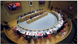  ?? (Photo Jean-François Ottonello) ?? Une séance législativ­e s’est tenue mardi soir.