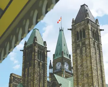  ?? SEAN KILPATRICK / THE CANADIAN PRESS ?? A parliament­ary committee Tuesday said it likely is too dangerous for large numbers of MPS to gather in September.