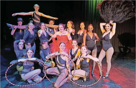  ?? Picture: SUPPLIED ?? DANCING STARS: Singers and dancers of the East London Performing Arts Society are preparing for the show titled ‘In Cabaret,’ which will be showcased at the Alexander Playhouse in May.