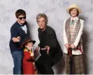  ?? ?? Diana and her sons with Peter Capaldi in 2018. Photograph: Guardian Community