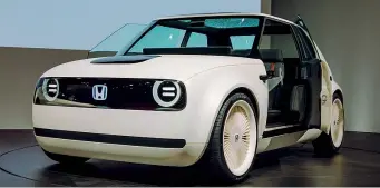 ??  ?? La Honda Sports EV: è un coupé a due posti costruito su una nuova piattaform­a dedicata alle vetture elettriche