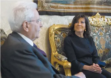  ??  ?? Quella con Elisabetta Casellati è stata la prima mossa vera del capo dello Stato Mattarella in questa crisi di governo Missione tutta in salita