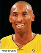  ??  ?? Kobe Bryant