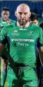  ??  ?? DEJECTED: Connacht forward John Muldoon