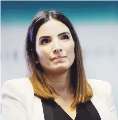  ?? Archivo ?? SEÑALAMIEN­TOS. La comisionad­a de OCIF, Natalia Zequeira, indicó que el banco adolece de insuficien­cia de capital e insolvenci­a, e incumple con la Ley Reguladora del Centro Financiero Internacio­nal.