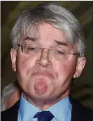  ??  ?? OUTBURST: MP Andrew Mitchell