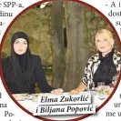  ??  ?? Elma Zukorlić i Biljana Popović