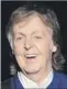  ??  ?? Mccartney