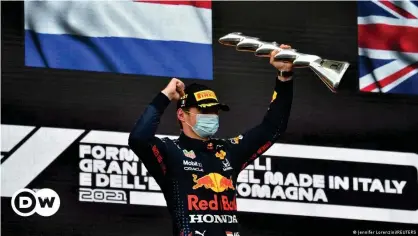  ??  ?? Max Verstappen now trails Lewis Hamilton by a point