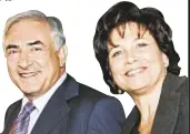  ?? Photo by EPA ?? Dominique Strauss-Kahn and his wife Anne Sinclair have reportedly been living apart since May.