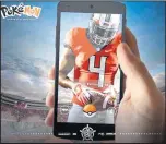  ??  ?? Samples of the Oklahoma State Cowboys football team’s graphic designs to market their upcoming season.