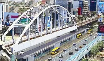  ??  ?? A perspectiv­e of the planned Bus Rapid Transit system along EDSA.