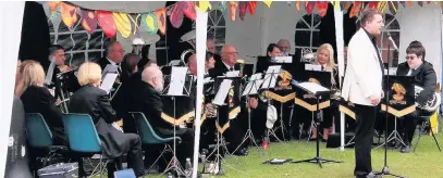  ??  ?? Left: Last year’s Prom in the Park festival in Memorial Park, Great Harwood. Below left: bedding plants in the park, and, below right, how it might look in future due to council funding cuts affecting the borough’s parks