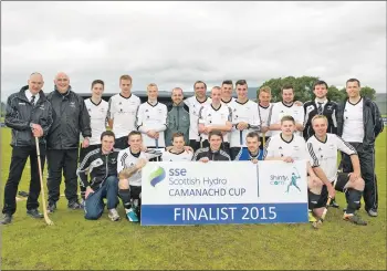  ??  ?? FINALISTS: Lovat defeated Inveraray 3-1 after extra time to book their place in the fi nal