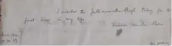  ??  ?? Subhas Chandra Bose’s message in the visitors’ book at Jallianwal­a Bagh memorial. Bose, who establishe­d the Indian National Army, visited the bagh on October 18, 1929.