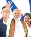  ?? PTI ?? PM Narendra Modi in TN’S Tirunelvel­i, Monday.