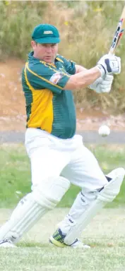  ??  ?? Warragul 2/96 defeated Western Park 95:
Garfield-Tynong 95 defeated by Longwarry 3/105:
Tate Burgmann picks the gap at point for Garfield-Tynong as they battled the Lyrebirds in Buln Buln in division one.