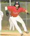  ?? NCC ?? After missing much of his senior season at Sandburg and freshman year at North Central College, John-Michael Scumaci is making up for lost time this spring with the Cardinals.