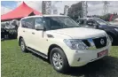  ??  ?? We spotted this new Nissan Patrol ahead of the model’s launch in October.
