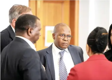  ?? PICTURE: HENK KRUGER/AFRICAN NEWS AGENCY (ANA) ?? SET BACK: Brian Molefe has already received R11 million from the R30 million pension payout.