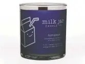  ??  ?? A Himalayan essential oil candle with the scent of grapefruit and patchouli available at Milk Jar.